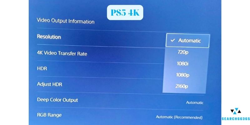 PS5 4K